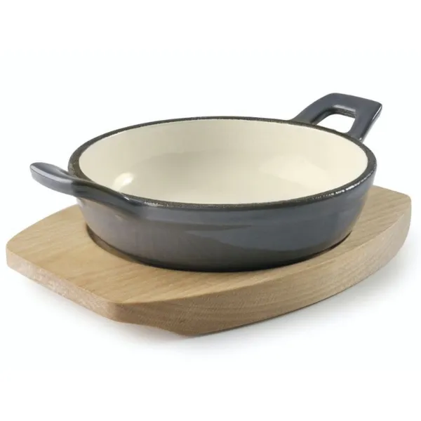 Pott Round Magma Hall - Ø 18,5 cm