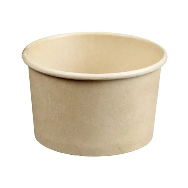 Jäätise- ja magustoidunõu bambusest Ø 70 mm - 105 ml - 50 tk komplekt