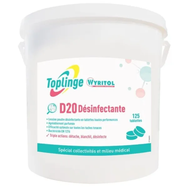 Desinfitseerivad pesutabletid - 125 tk pakis