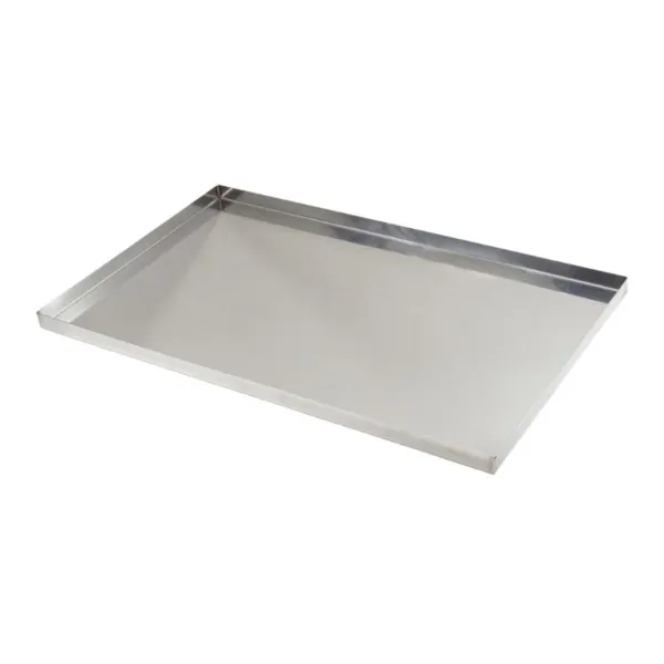 Küpsetusplaadid otstega roostevabast terasest - 600 x 400 mm